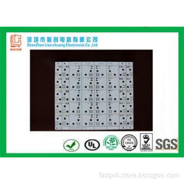 White legend 94v0 single-sided-pcb , single sided circuit b